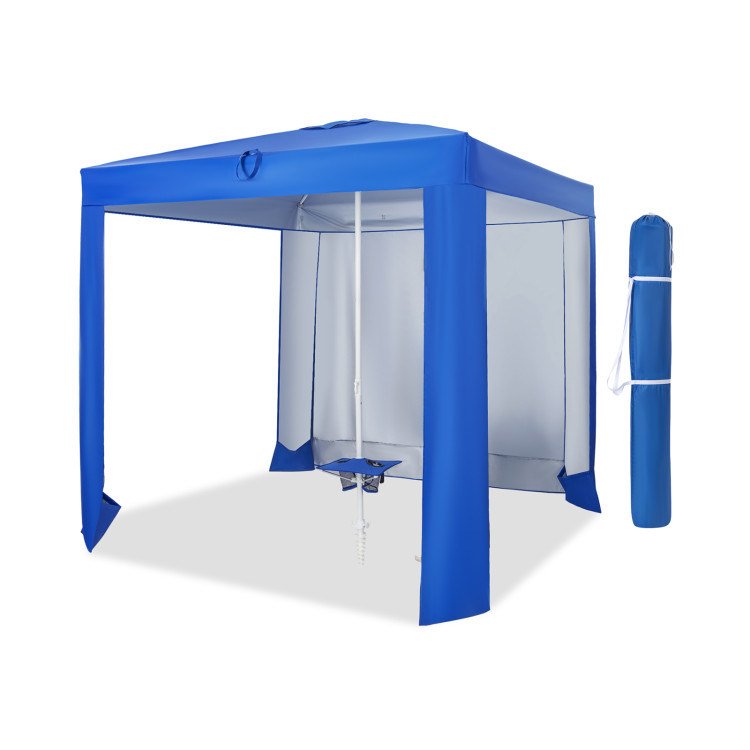 Beach Canopy Tent with Detachable Sidewall and Folding Table Beach Canopy Tent with Detachable Sidewall and Folding Table